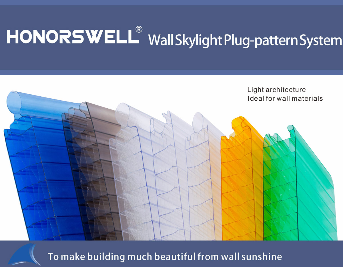 Wall Skylight Plug-pattern System